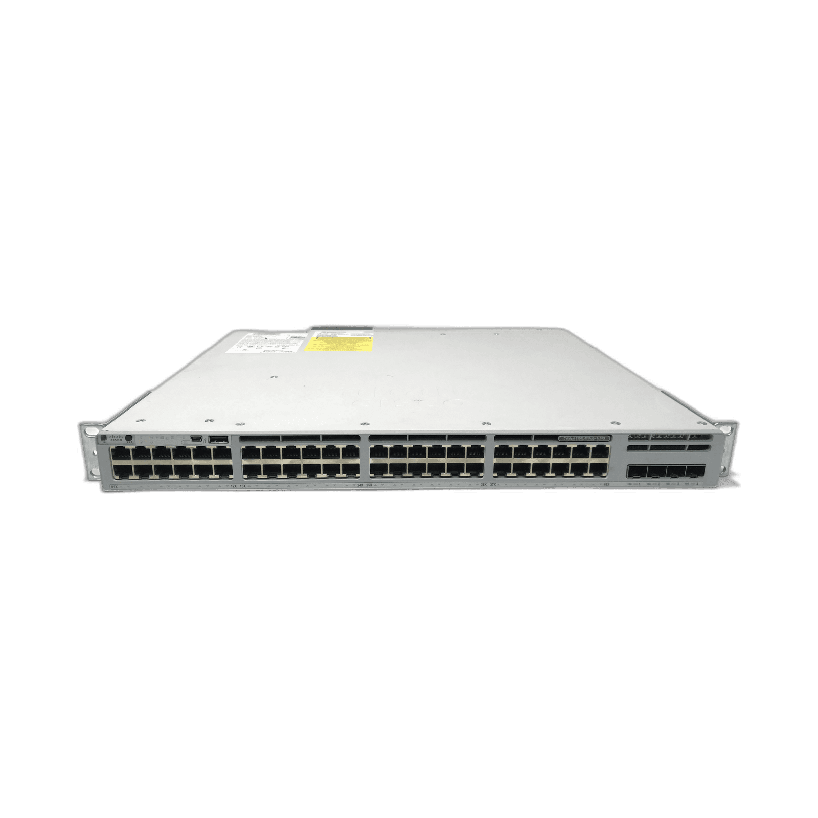 Cisco C9300L-48PF-4X-E CATALYST 9300L 48P FULL POE. NETWORK ESS