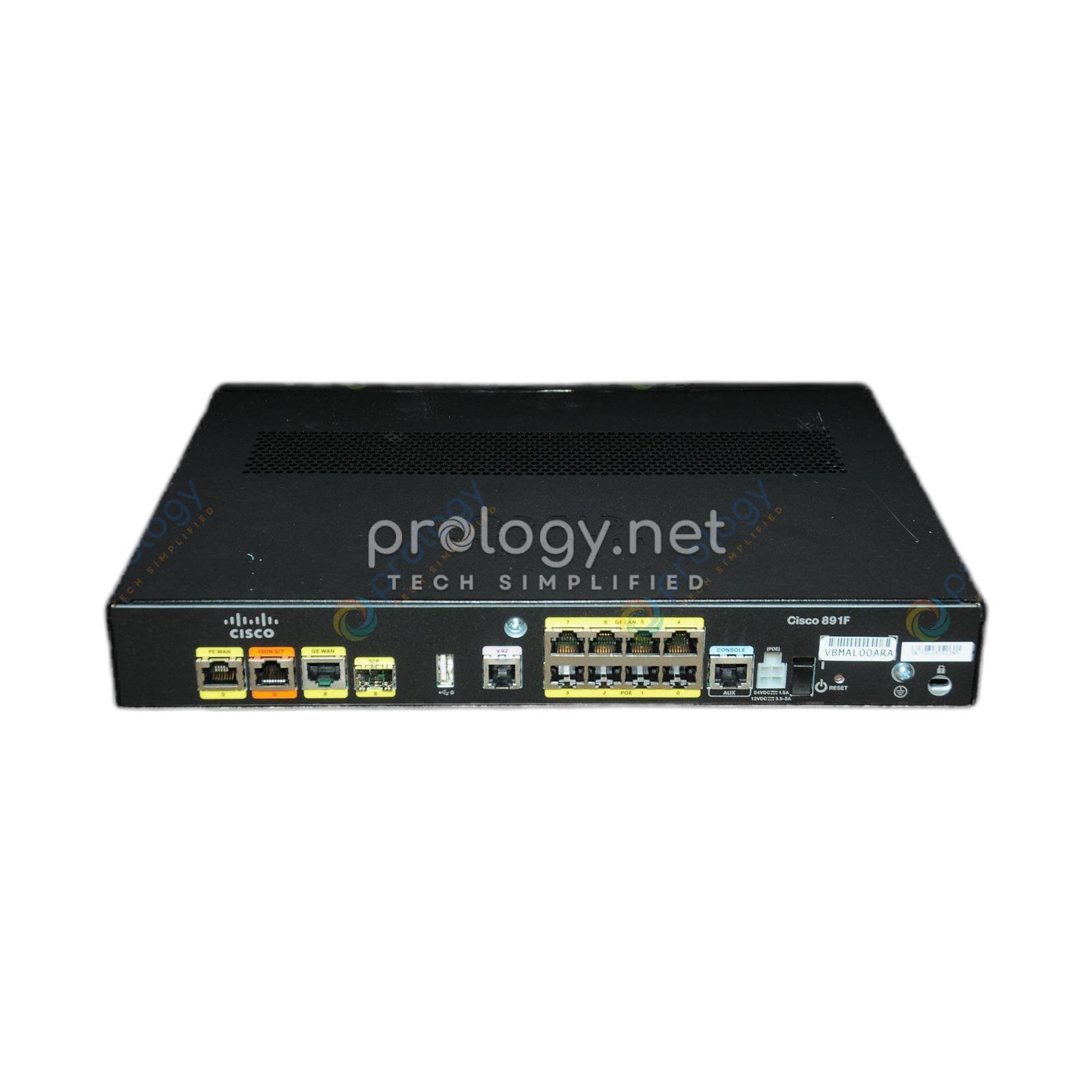 Cisco C891F-K9 Cisco 890 Series Integrated Services Routers
