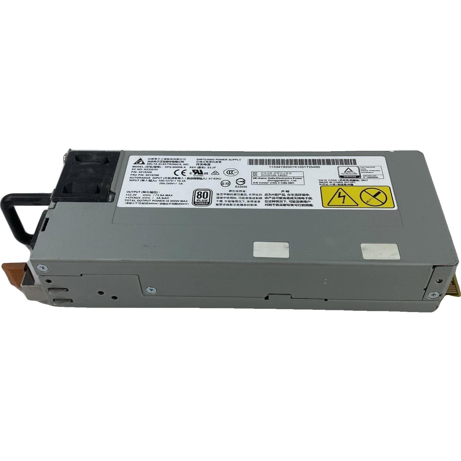 DPS-900DB 900W x3650 M5 x3550 M5 PSU Power Supply 80 Plus Platinum