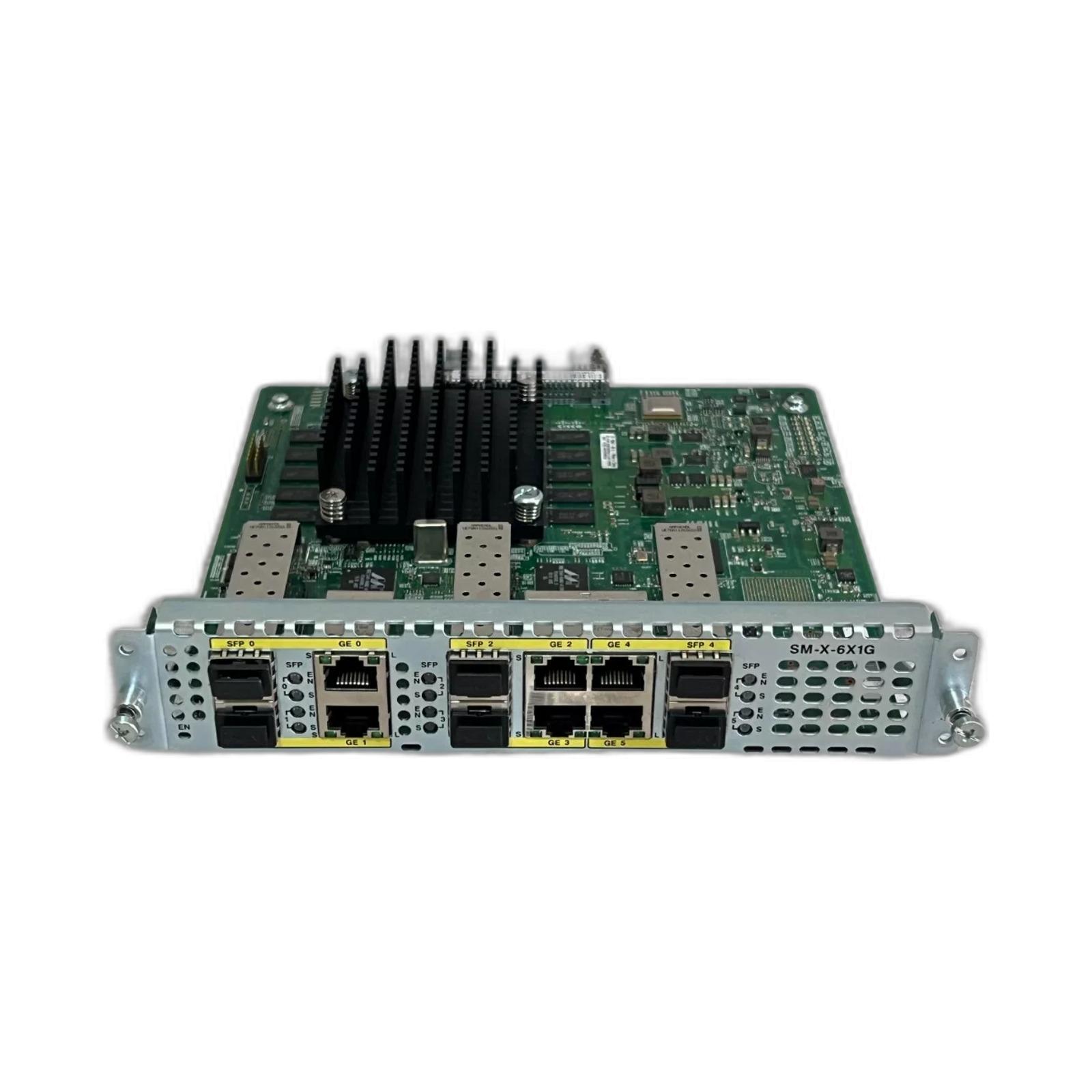 Cisco SM-X-6X1G 6 Port Dual Mode SFP/GE Service Module