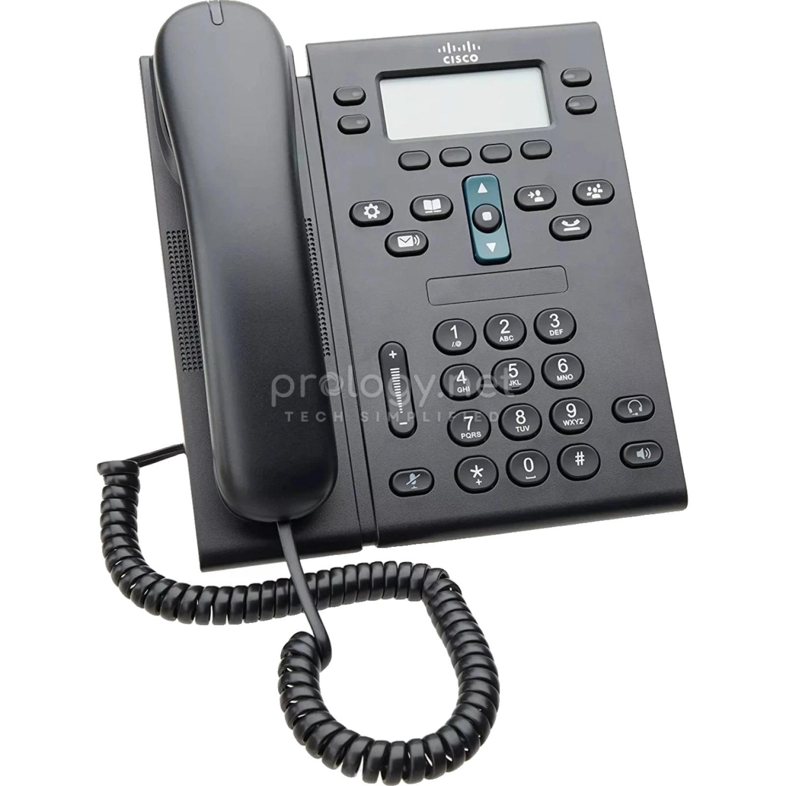 Cisco CP-6945-C-K9= Cisco UC Phone 6945, Charcoal, Standard Handset