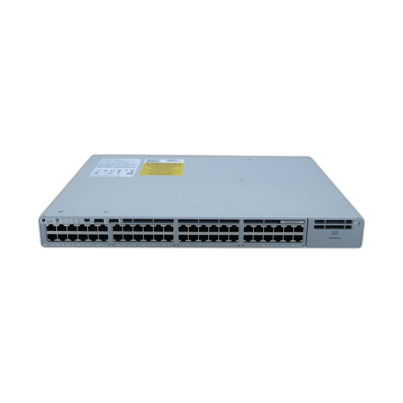 Cisco C9200-48P-E Cisco PYP:CATALYST 9200 48-PORT POE+. NETWORK ESSE