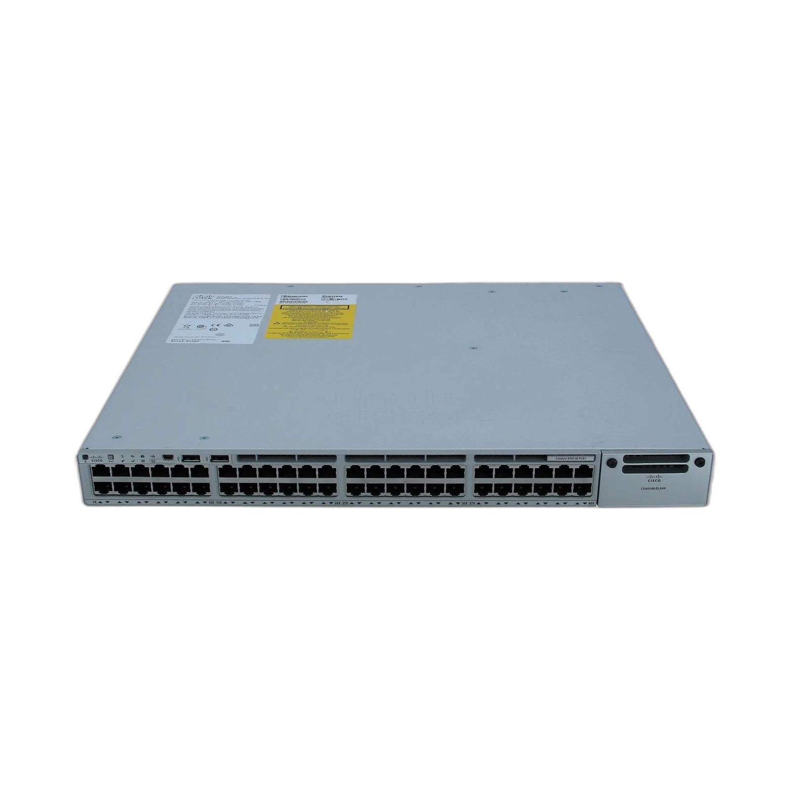 Cisco C9200-48P-A Cisco PYP:CATALYST 9200 48-PORT POE+. NETWORK ADVA