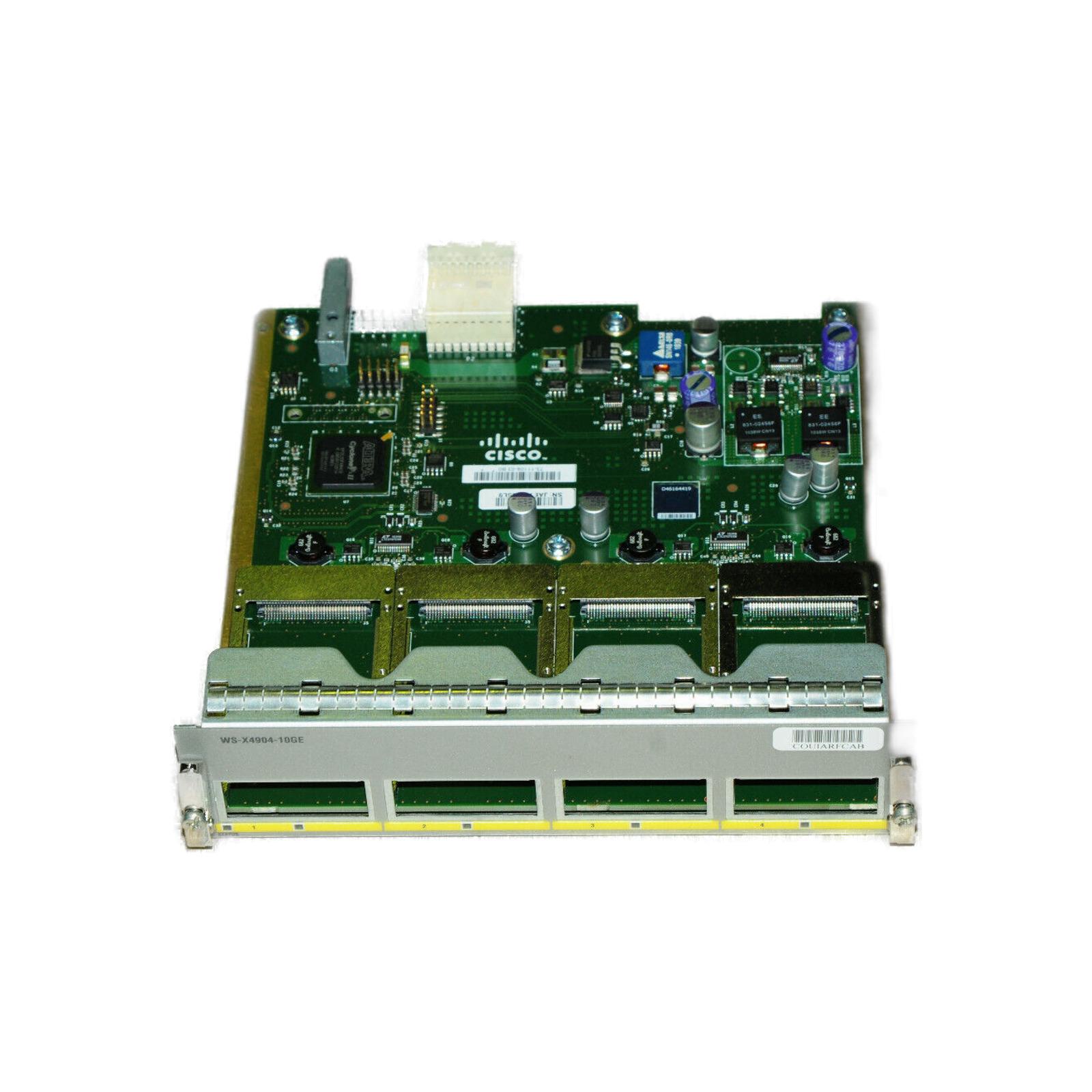 Cisco WS-X4904-10GE 4 port wire speed 10GE card