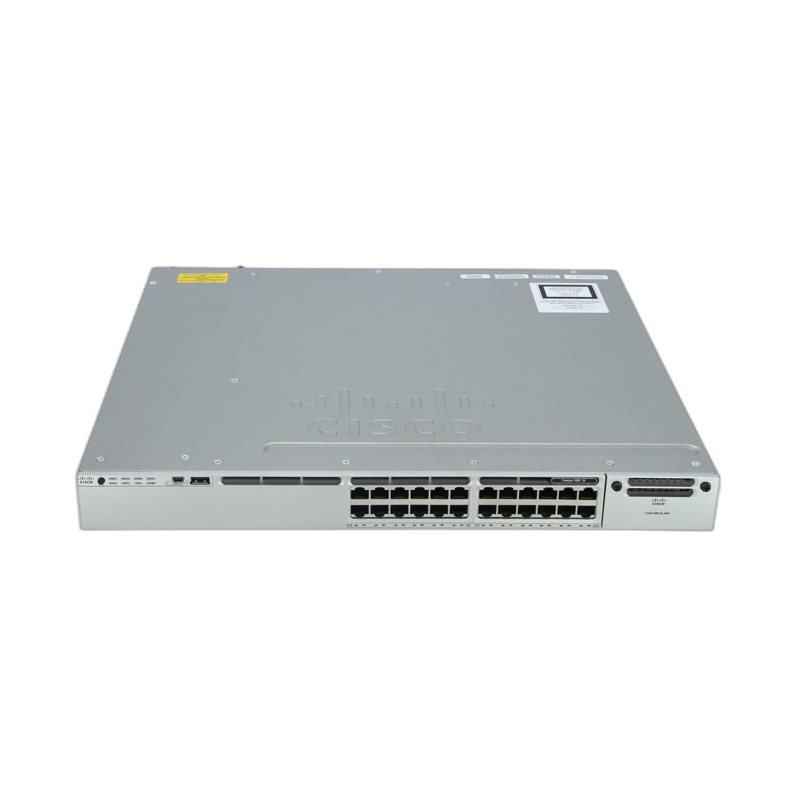 Cisco WS-C3850-24T-L Cisco Catalyst 3850 24 Port Data LAN Base