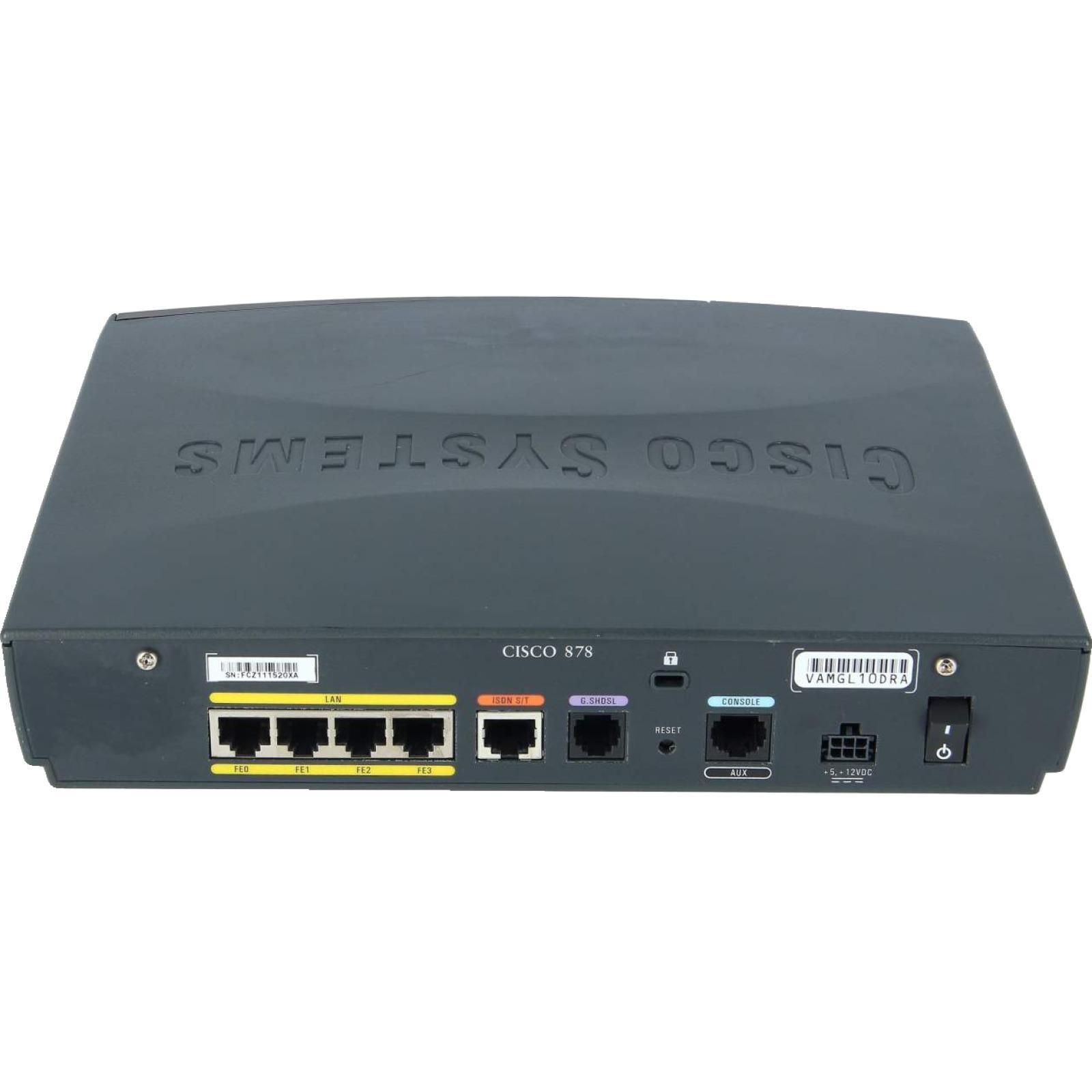 Cisco CISCO878-K9 G.SHDSL Security Router