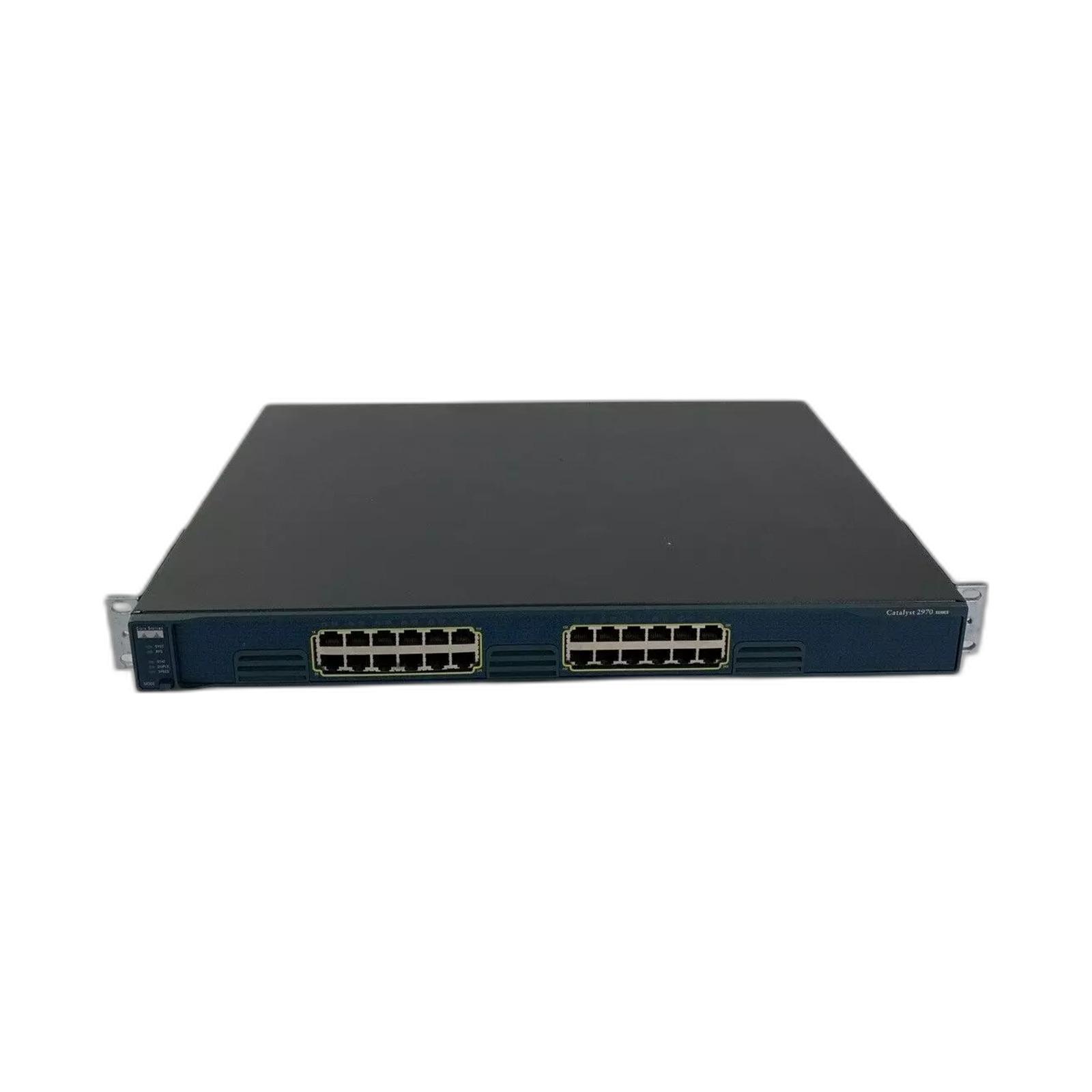 Cisco WS-C2970G-24T-E Catalyst 2970 24 10/100/1000T Enhanced Image