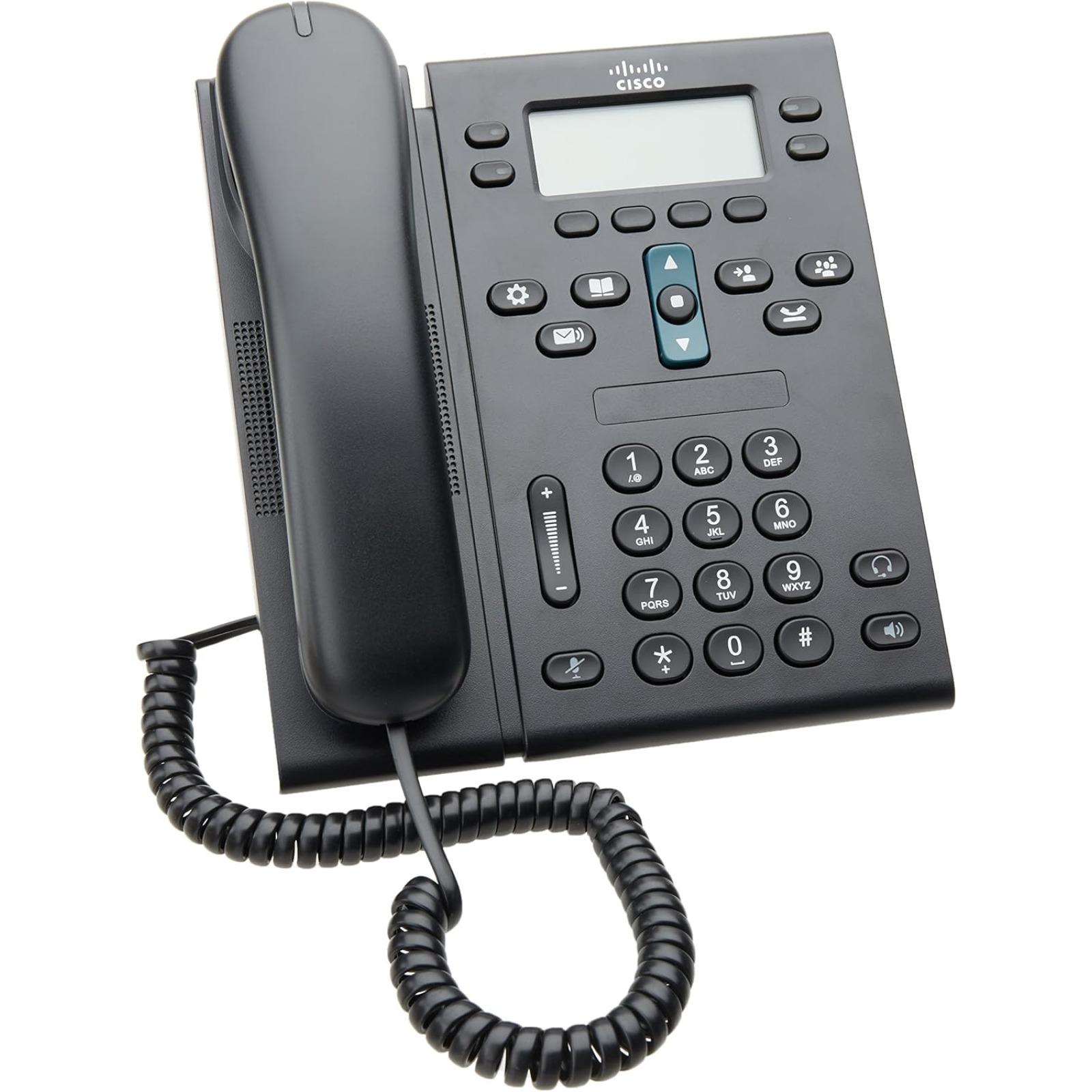 Cisco CP-6945-C-K9 Cisco UC Phone 6945, Charcoal, Standard Handset