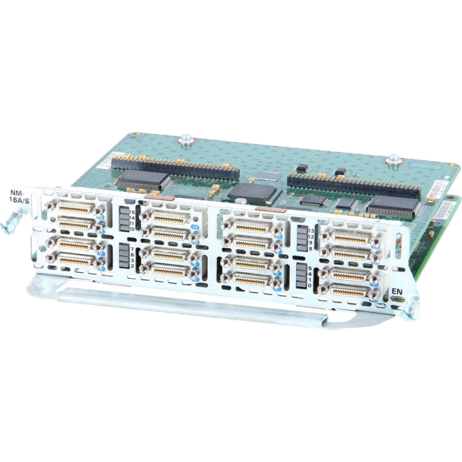 Cisco NM-16A/S= 16 port Async / Sync Serial Module