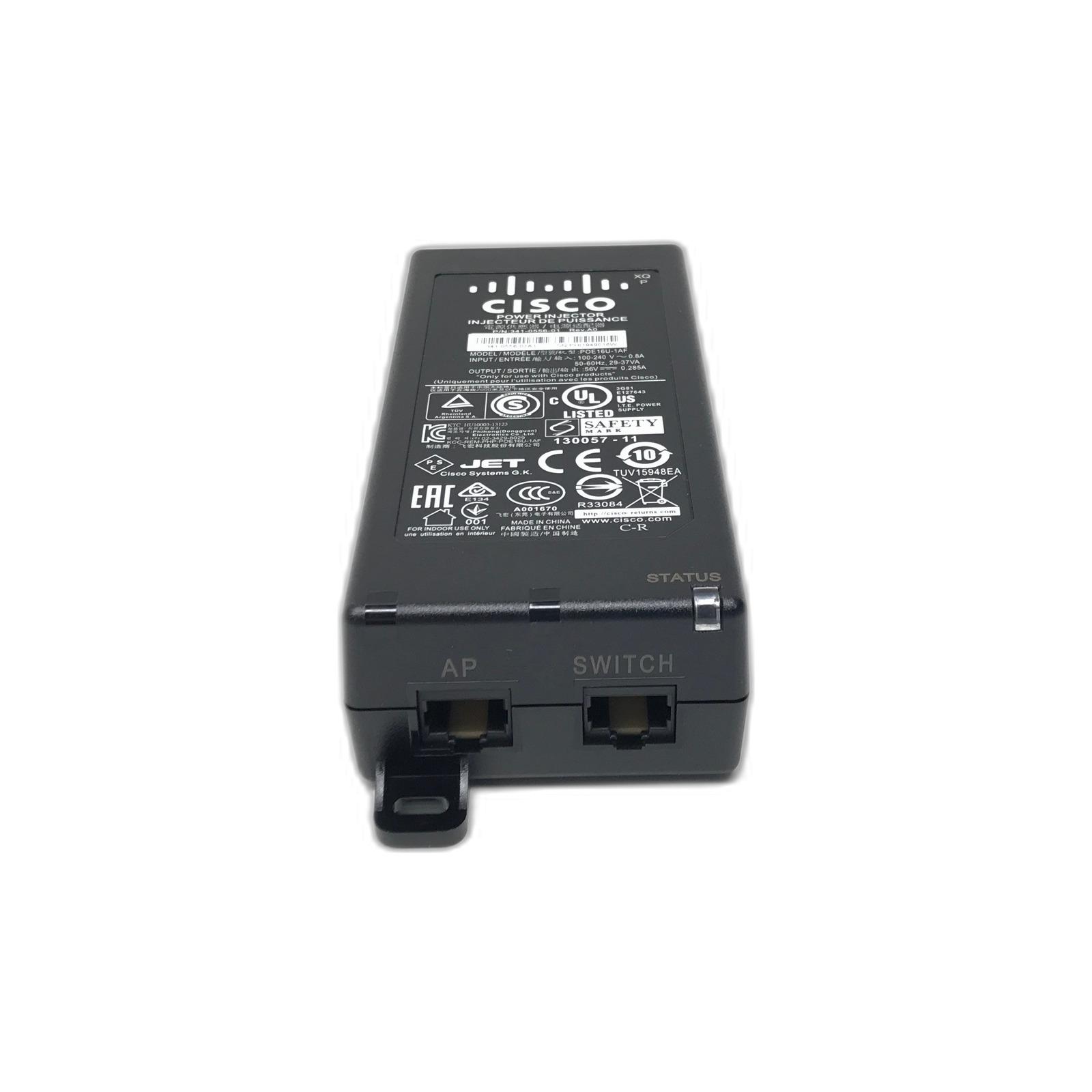 Cisco AIR-PWRINJ5 Power Injector (802.3af) for AP 1600, 2600 and 3600 w/o mod