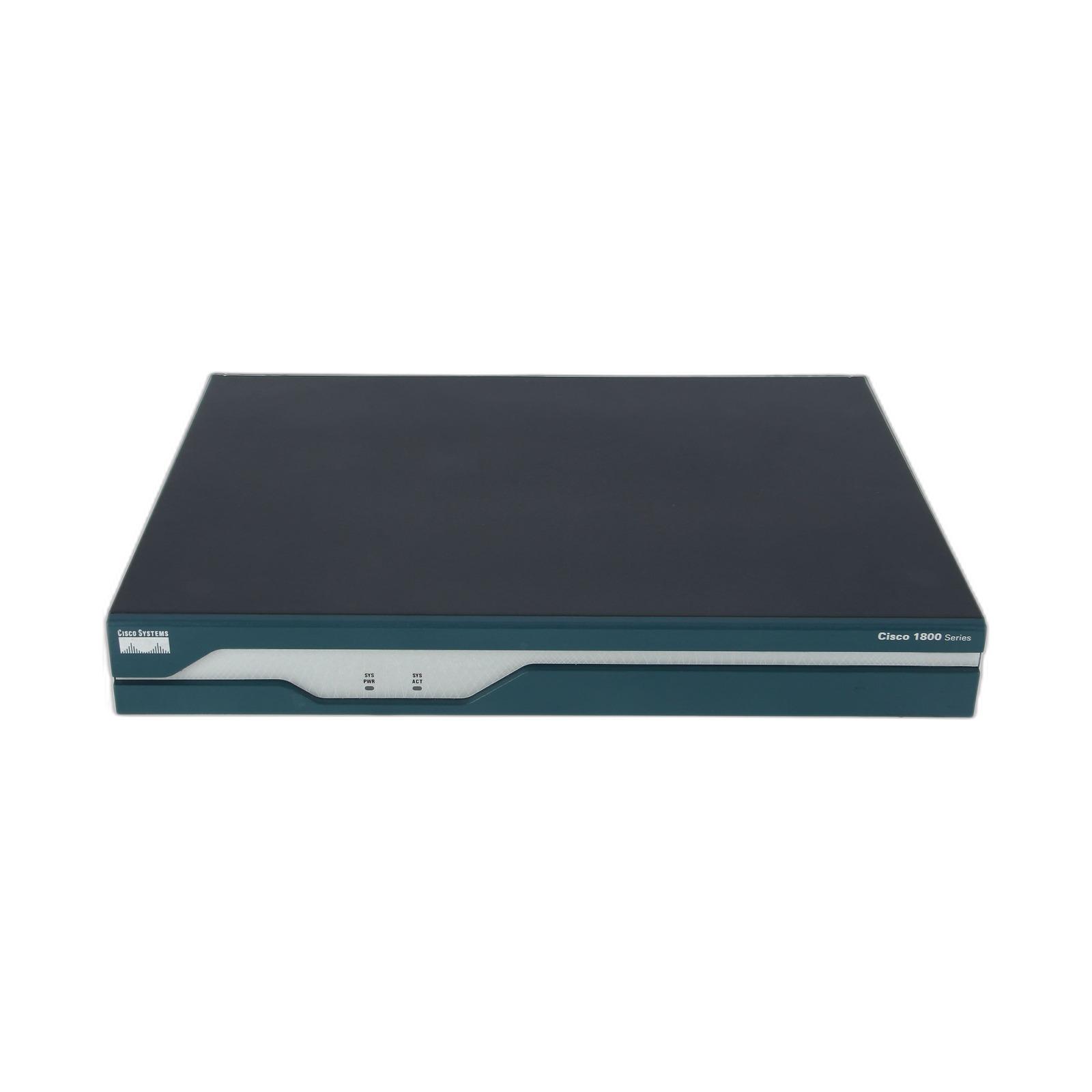 Cisco CISCO1841 Modular Router w/2xFE, 2 WAN slots, 32 FL/128 DR