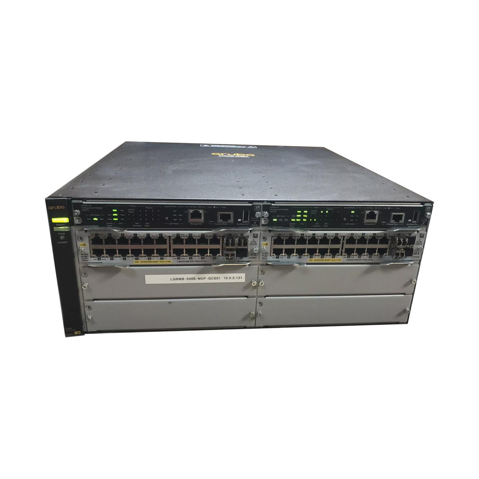 5406R/3 HPE Aruba Networking 5406R zl2 Switch