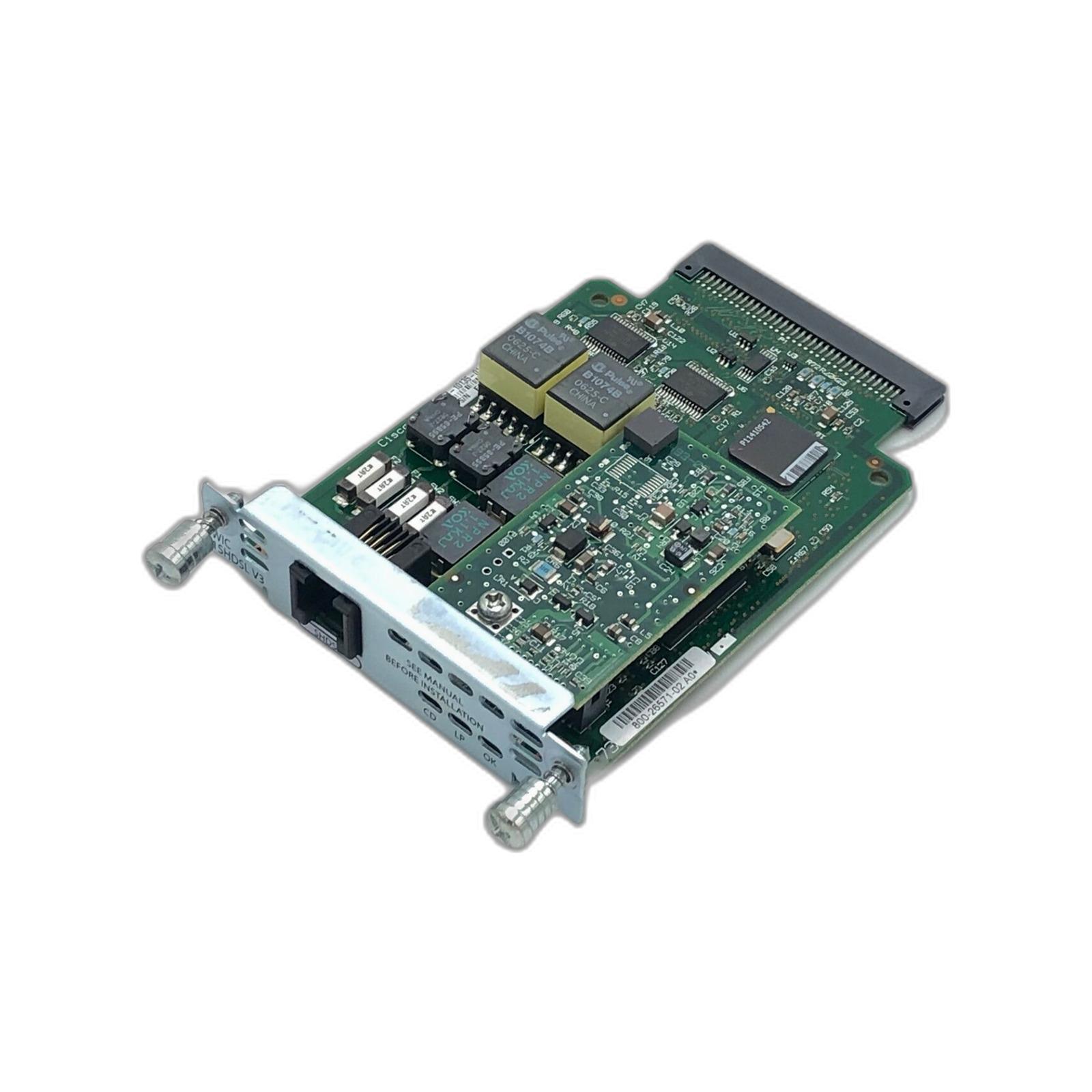 Cisco WIC-1SHDSL-V3 One port G.shdsl WIC with 4-wire support