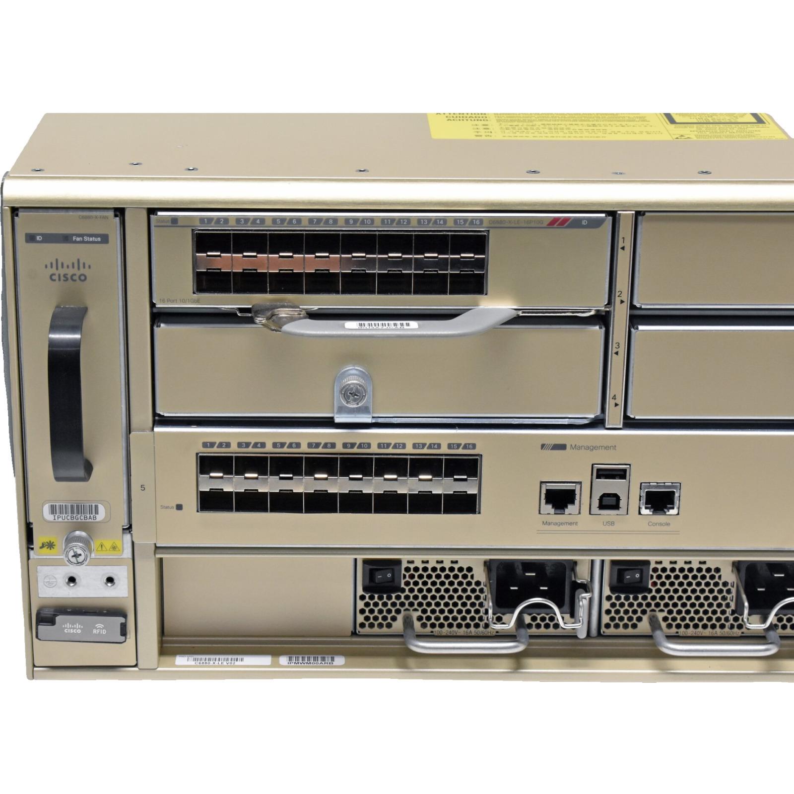Cisco C6880-X-LE Catalyst 6880-X-Chassis Standard